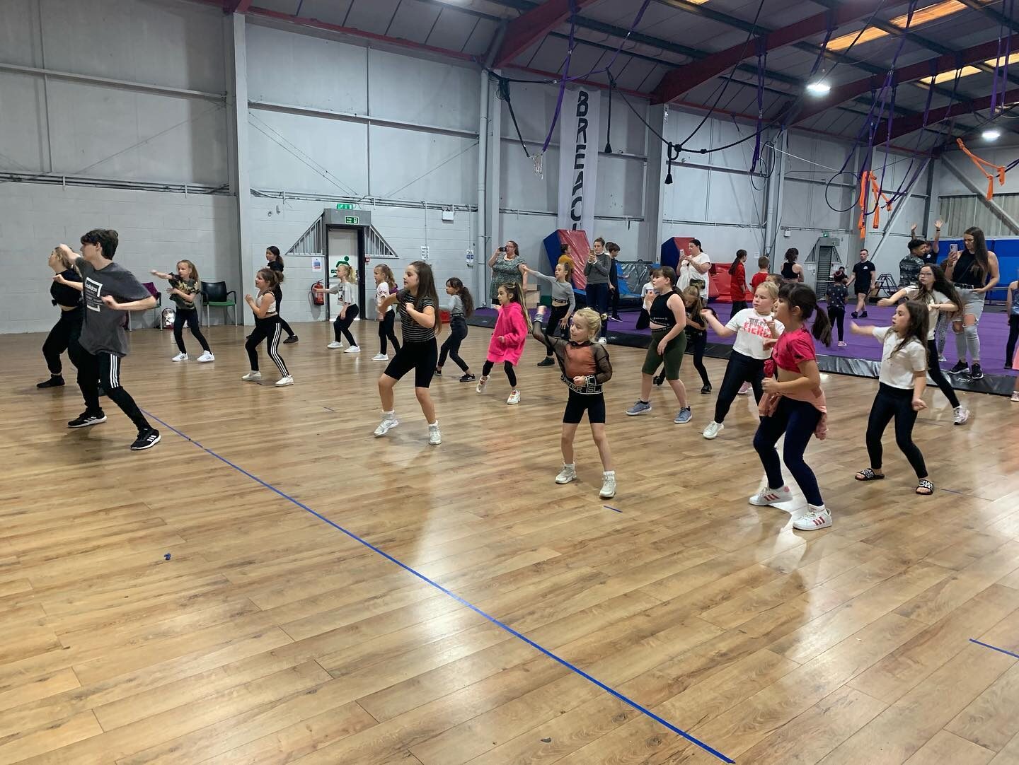 Street dance class at NovaCity Centre Rotherham