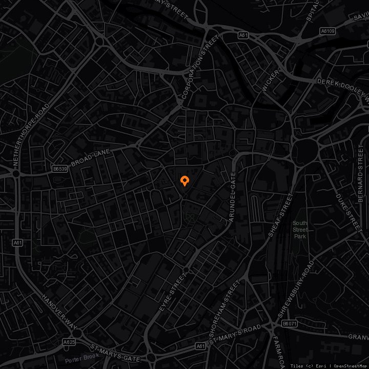 Map showing Cheap Dates