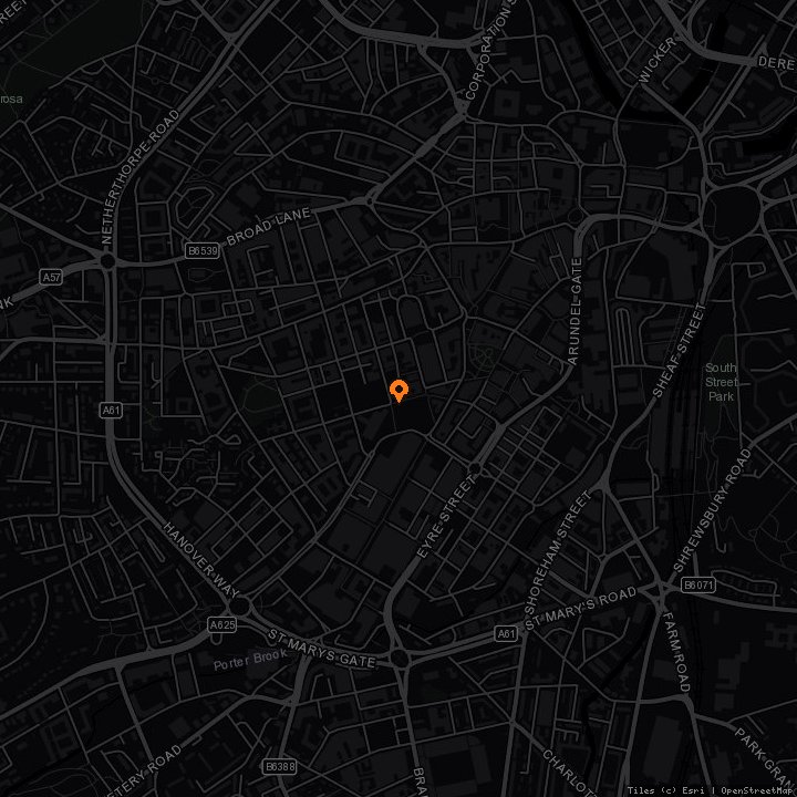 Map showing Kapital