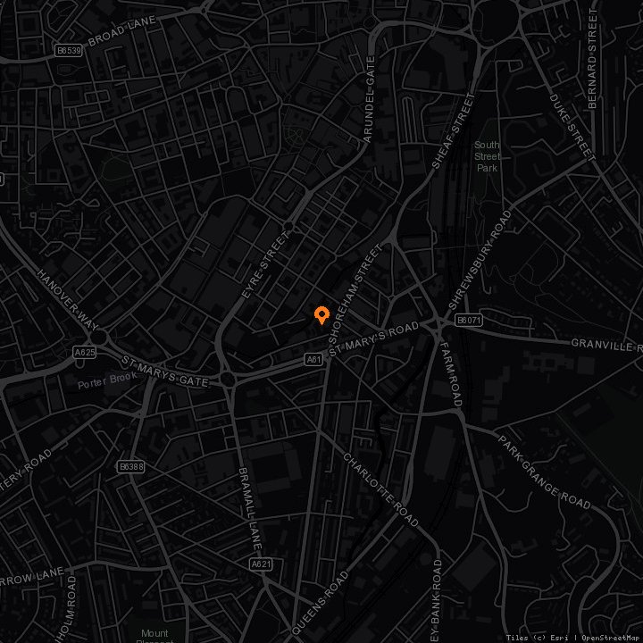 Map showing Triple Point Brewing