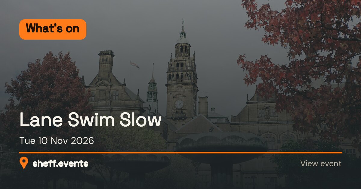 Lane Swim Slow. Tue 10 Nov 2026.