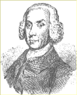 An engraved portrait of Thomas Boulsover.