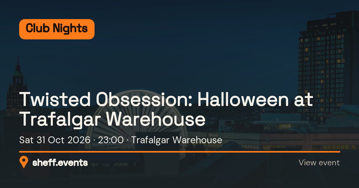 Twisted Obsession: Halloween at Trafalgar Warehouse. Sat 31 Oct 2026. Trafalgar Warehouse.