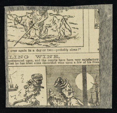 [Newspaper cutting about multiple births ('Ten children at a birth') in Blackburn (1786) and Sheffield (1833)]