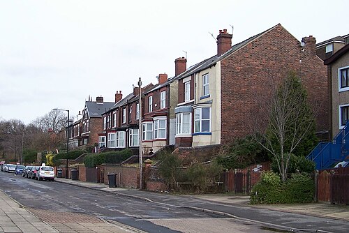 'Traditional Style' Terraced Houses. Pye Bank Road, Woodside, Sheffield - geograph.org.uk - 1756449
